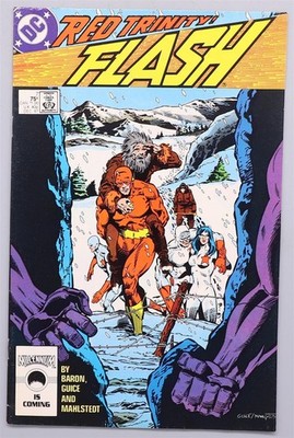Red Trinity   The Flash #7 Superhelden Comic Heft US englisch DC  1987