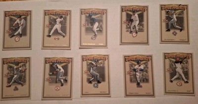 2002 Fleer Triple Crown DIAMOND IMMORTALITY Complete Set Of 10