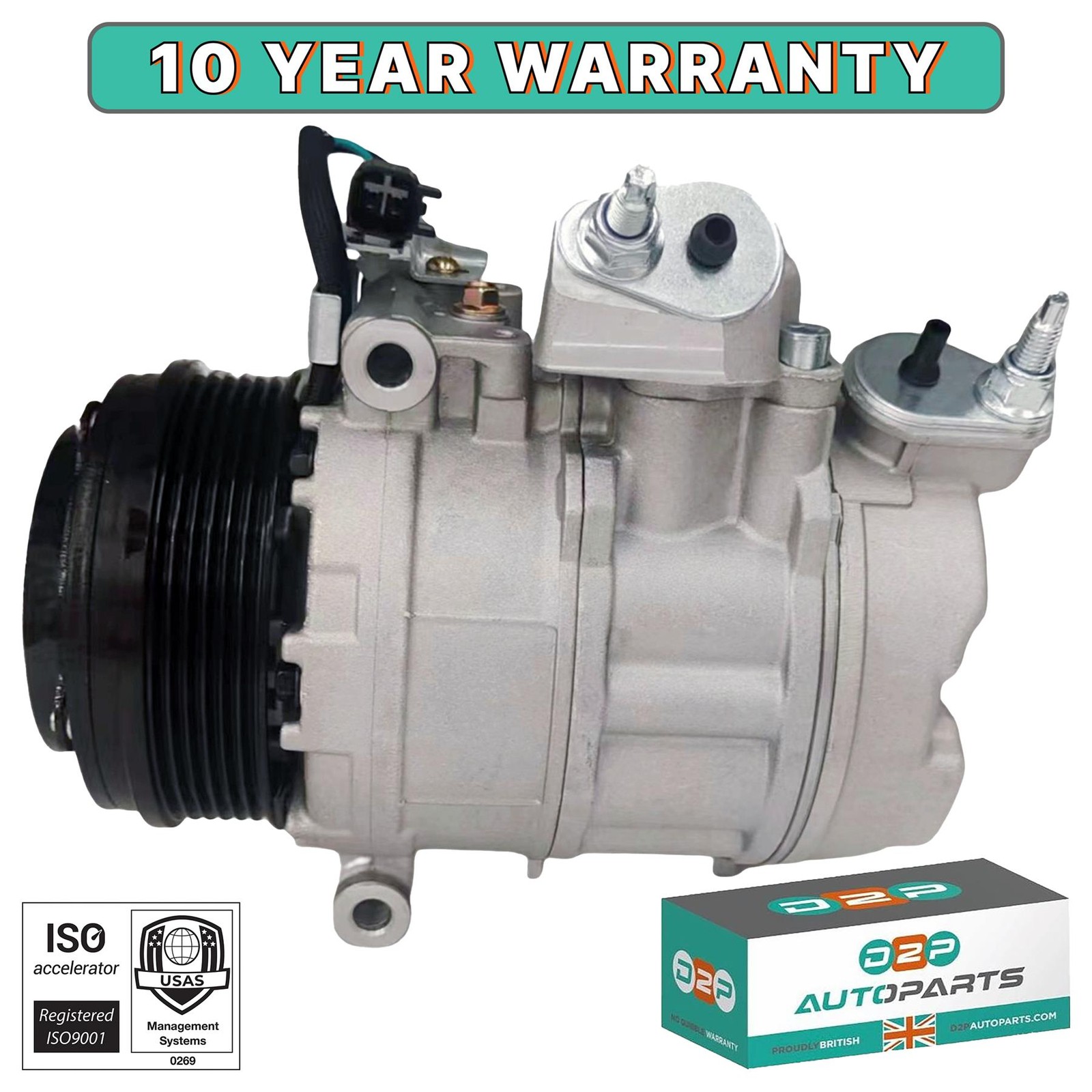 For BMW F10 E70 E71 E72 F11 F07 F01 F02 F03 F04 Air Con AC Compressor Pump - Image 5