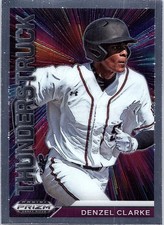 2021 Panini Prizm Draft Picks #T-DC Denzel Clarke Thunderstruck