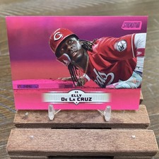 2025 Topps Stadium Club - Elly De La Cruz #16 Pink Foil