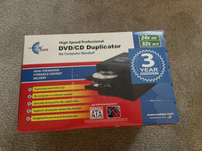 EZ DUPE CD  DVD Duplicator with 3 record disk drives and one Master drive