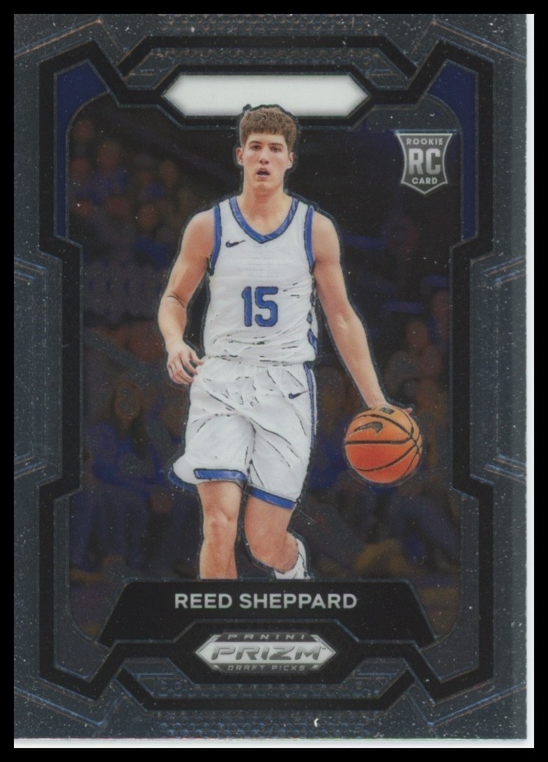 2024 Panini Prizm Draft Picks Reed Sheppard #21 Rookie Basketball Card NCAA