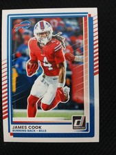 2025 Donruss Football James Cook #194 Buffalo Bills