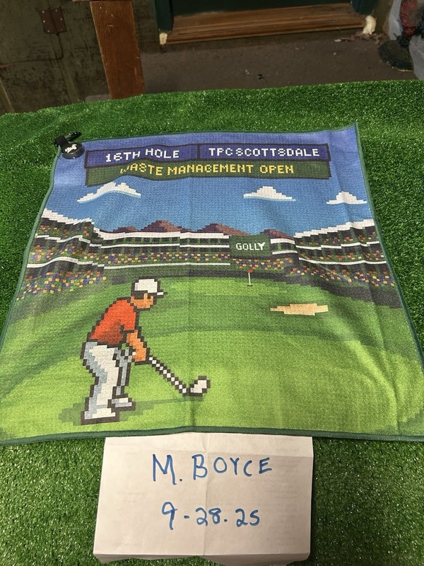 2nd Hand Golfer Limited Edition Golf Towel Magnetic