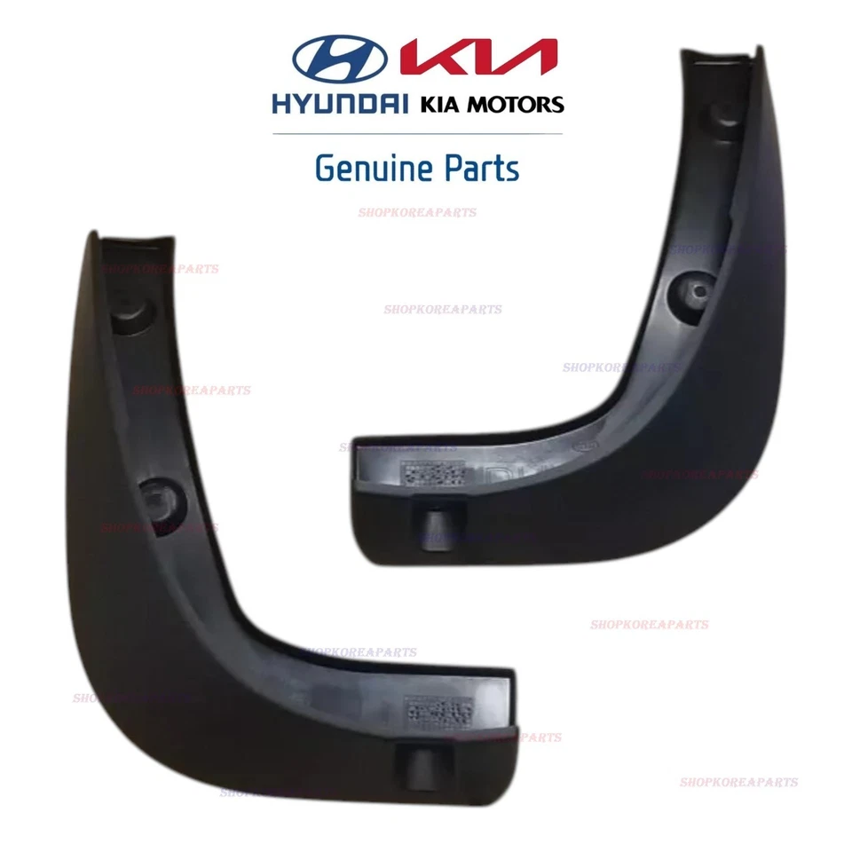 SE ADAPTA A: 14 - 16 KIA SOUL PROTECTOR CONTRA SALPICADURAS TRASERO JUEGO DE GUARDABARROS OEM NUEVO Foto 4 de 4