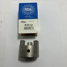 Martin ML 100 1 1/4 Jaw Coupling Hub Straight Jaw 1.2500 IN Bore Steel