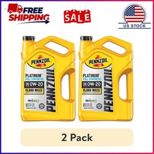 2 pack Pennzoil Platinum Full Synthetic 0W-20 Motor Oil, 5 Quart 19.55 per gallon