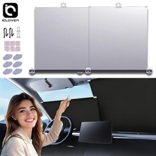 Automatic Retractable Car Windshield Sun Shade Front Windows Roller Uv Protector Automatic Retractable Car Windshield Sun Shade Front Windows Roller Uv Protector