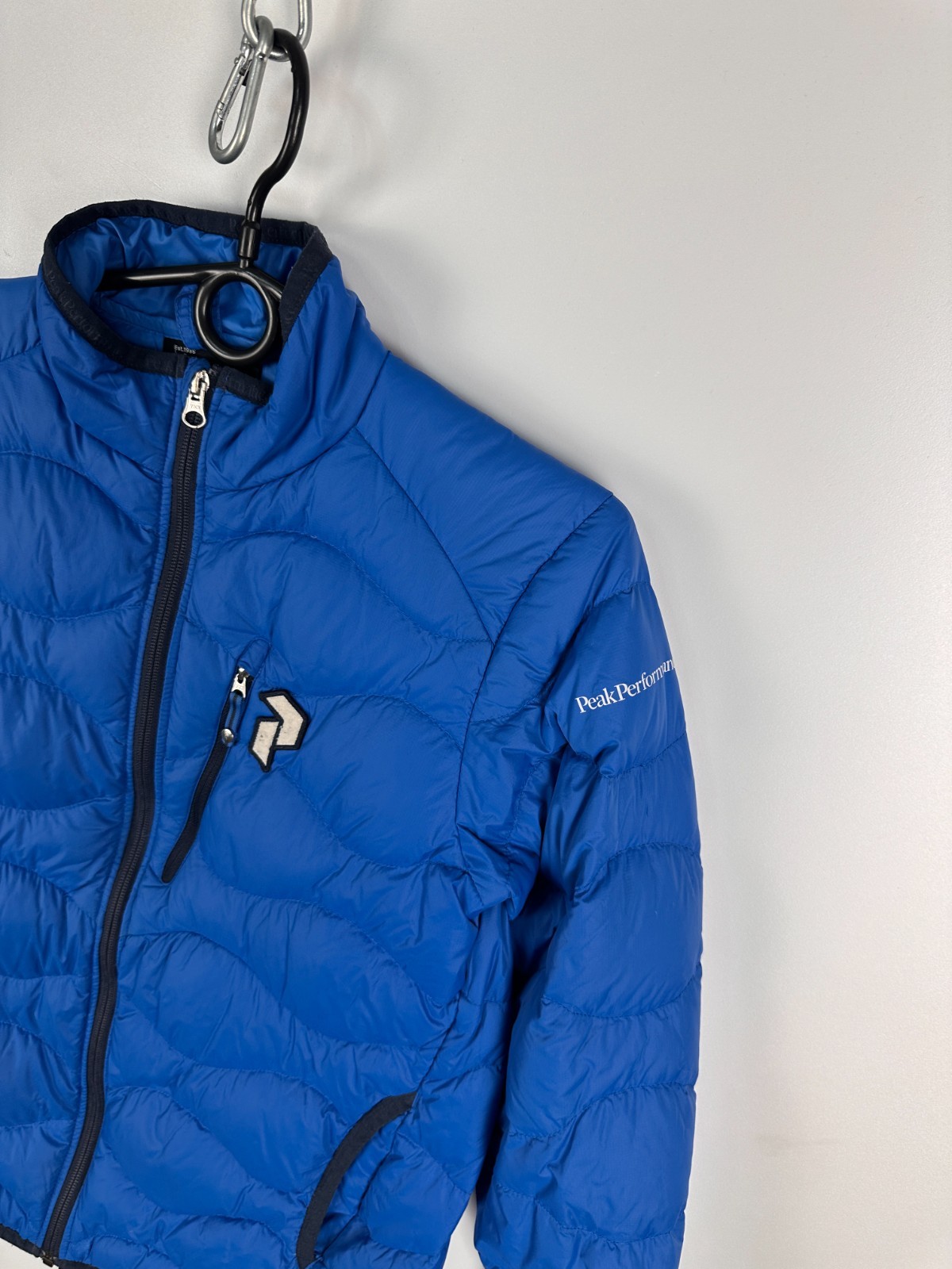 Peak Performance Helium Down Jacket Blue Size Jun… - image 4