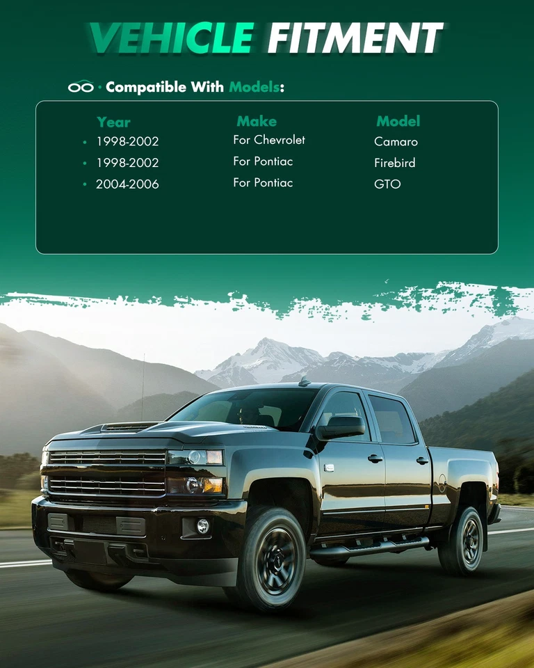 Equilibrador armónico de 5,7 L para Chevy Camaro Pontiac Firebird V8 1998 1999 2000-2002 Foto 2 de 4