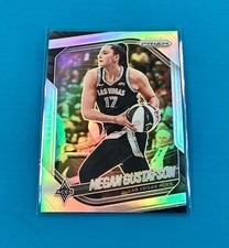 2025 Panini WNBA Prizm MEGAN GUSTAFSON Aces SILVER PRIZM REFRACTOR
