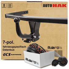 Für Seat Altea XL Typ 5P5/5P8 Auto Hak Anhängerkupplung starr & 7poliger E-Satz