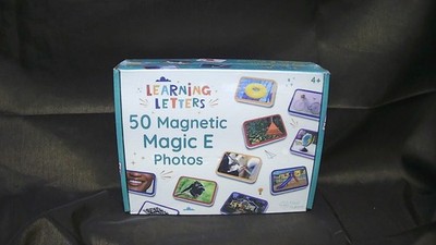 Learning Letters 50 Magnetic Magic E Photos Phonics Reading Set VCe Silent E NEW