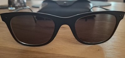 Ray Ban LightRay RB4210 601S71 50-22 Matte Black Sonnenbrille