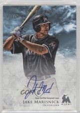 2013 Bowman Inception Prospect Auto Blue 27/75 Jake Marisnick #PA-JM Auto 0w8