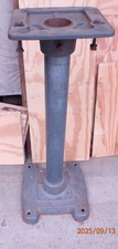 VINTAGE CRAFTSMAN BENCH GRINDER POLISHER PEDESTAL STAND BASE
