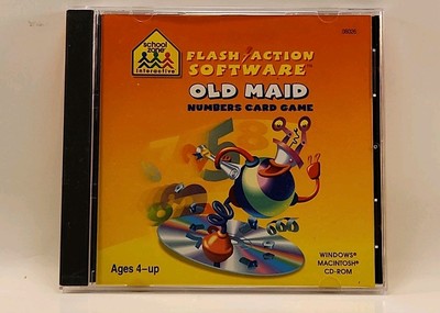 Old Maid Card Game CD-Rom Game School Zone Windows 98 w1s2 1964 | eBay