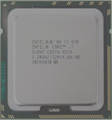 Intel Core i7-970 / 6 x 3,20 GHz / 12M / 4,8GT/s / LGA 1366/ Prozessor