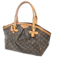 Borsa a tracolla Louis Vuitton LV Tivoli GM monogramma pelle marrone M40144 11MA039