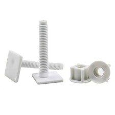 2Pcs Toilet Seat Hinge Bolts Screws for Top Mount Toilet Seat Hinges, Universal
