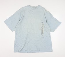 Mens UK Size XL Reebok Blue  T-Shirt