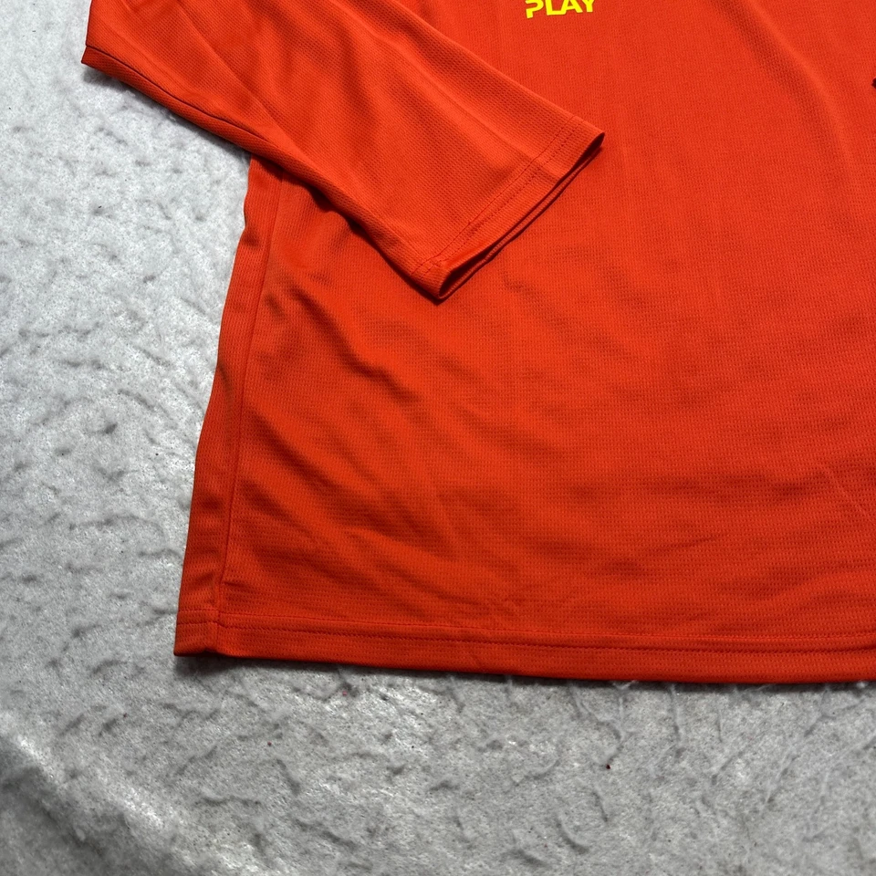 Хоккейная футболка команды PUMA SF Scuderia Ferrari горящая красная с длинным рукавом мужская размер M - Изображение 2 из 4