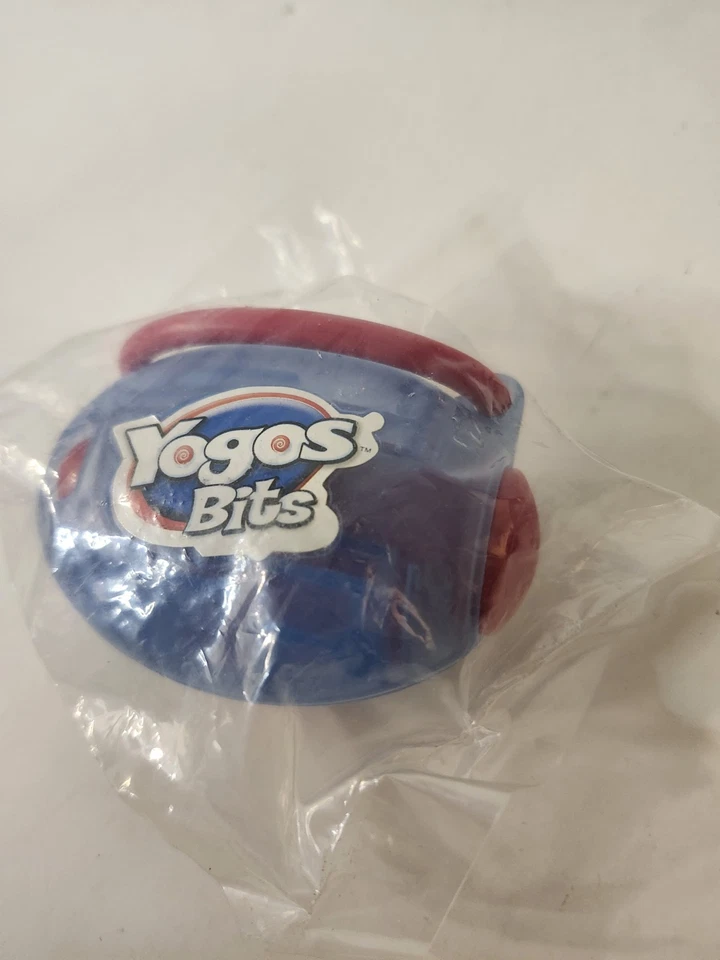 Yogos Bits Dispenser Candy VTG 2006 Y2K NEW Sealed Blue Rare Collectible - Image 4 of 4