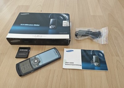 Samsung SGH-U600  Slider in schwarz und OVP