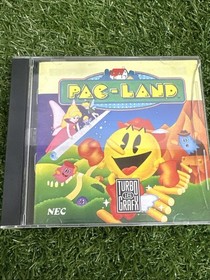 Pac-Land (TurboGrafx-16, 1989) w/Case & Manual Complete In Case Tested Working