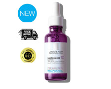 New La Roche-Posay Pure Niacinamide 10 Serum-Anti-Dark Spots-30ml Sealed