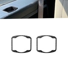 For Ford Explorerexplorer Sport Trac 2008-10 Carbon Fiber Rear Cup Holder Cover