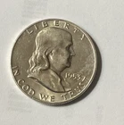 1953 Franklin Half Dollar AU 90% Silver