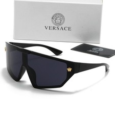 New Versace Sunglasses Aviator Men's Outdoor Riding Fashion sunglasses with Box