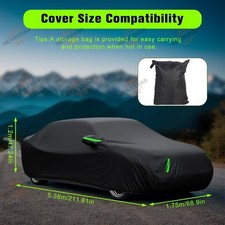 For Ford Mustang Full Car Cover Outdoor Waterproof Sun Uv All Weather Us