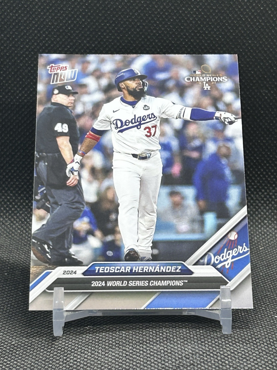 2024 Topps Now Teoscar Hernandez - World Series LA Dodgers #WS-6