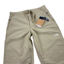 The North Face Paramount Belted Trail Pants Mens 30 x 34 SLIM FIT Beige NWT