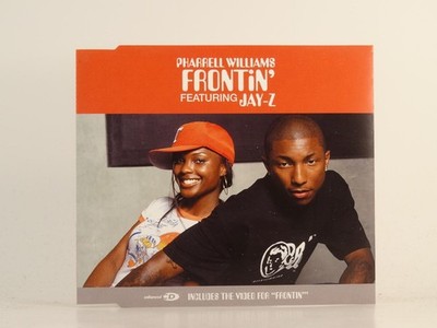 PHARRELL WILLIAMS FT JAY Z FRONTIN' (H1) 3 Track CD Single including Picture Sle