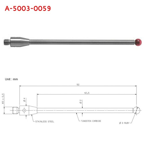 CNC Touch-probe Sonde Spitzen Stift Teile Werkzeuge Zubehör A-5003-0059 - Bild 7 von 11