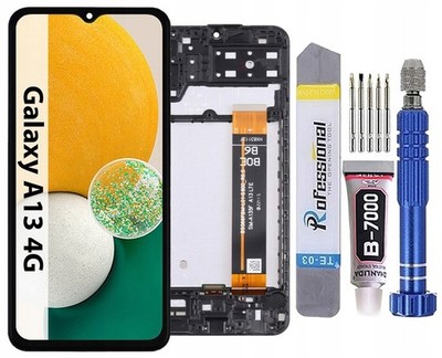 Für Samsung Galaxy A13 2022 A135F 4G Display Komplettes Bildschirm LCD Rahmen