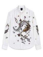 Alexander McQueen Men Shirt Size IT 50 / Slim Medium Rare Print