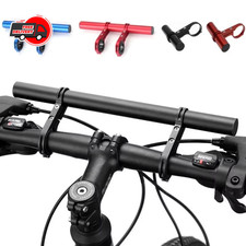 10  30cm Bicycle Handlebar Extender MTB Road Bike Headlight Mount Rack Bracket