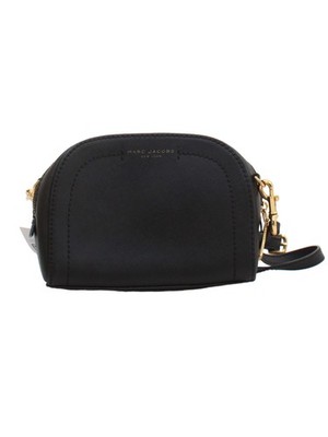 Marc Jacobs Damen Tasche Schwarz 100% Kunstleder Crossbody