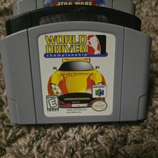 World Driver Championship Nintendo 64 Midway Racing NTSC-U/C Multiplayer