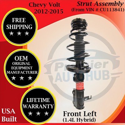 Monroe OEM Front Left Strut For 2012-2015 Chevy Volt 1.4L Hybrid 10 Yr Warranty