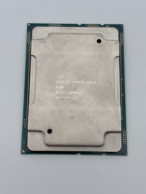 Intel Xeon GOLD 6138 20-Core 27,5MB Cache 3,7 GHz FCLGA 3647 Server CPU