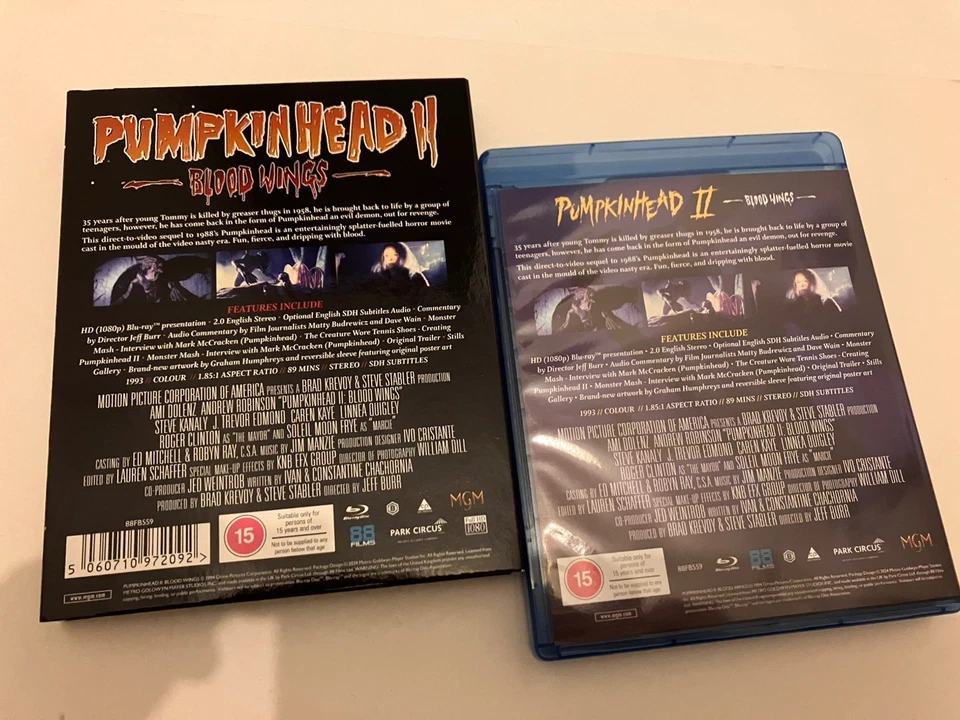 Pumpkinhead 2: Blood Wings (Blu-ray) (88 Films Release) (includes Slipcover) - Image 4 of 4