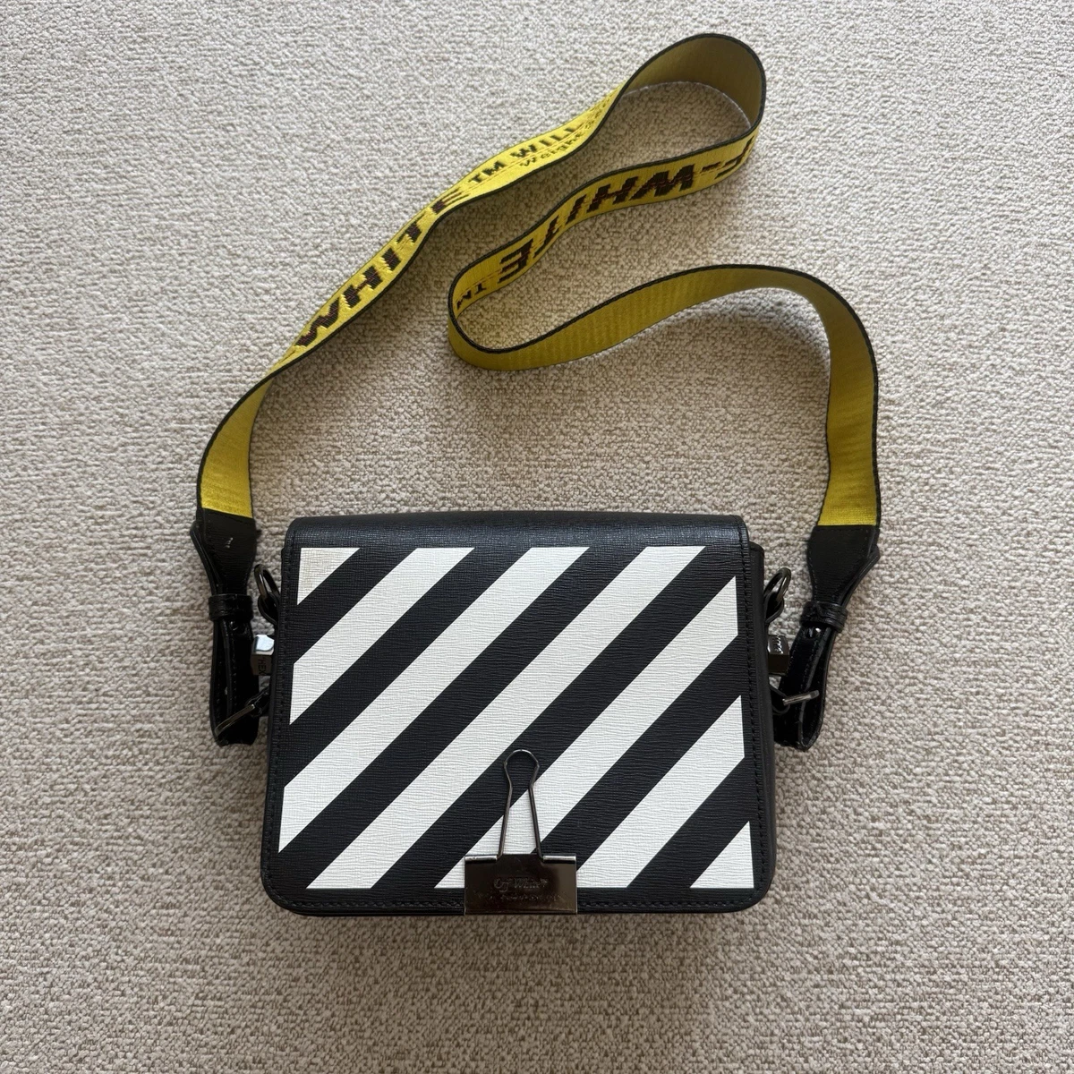 Off-White Binder Clip Bags for sale | eBay