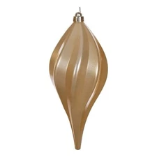 Vickerman 12" Gold Candy Swirl Drop Drilled UV