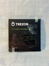 Trezor Model One Crypto Hardware Wallet by SatoshiLabs, WHITE - NEW SEALED